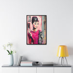 Chic Companionship: Audrey Hepburn's Portrait with a Cat