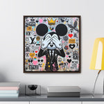 Mickey's Message: Street Art with a Pop Twist