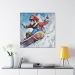 Snowy Odyssey: Mario's Daring Dive