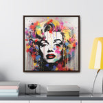 Graffiti Goddess: Marilyn Monroe's Vibrant Visage