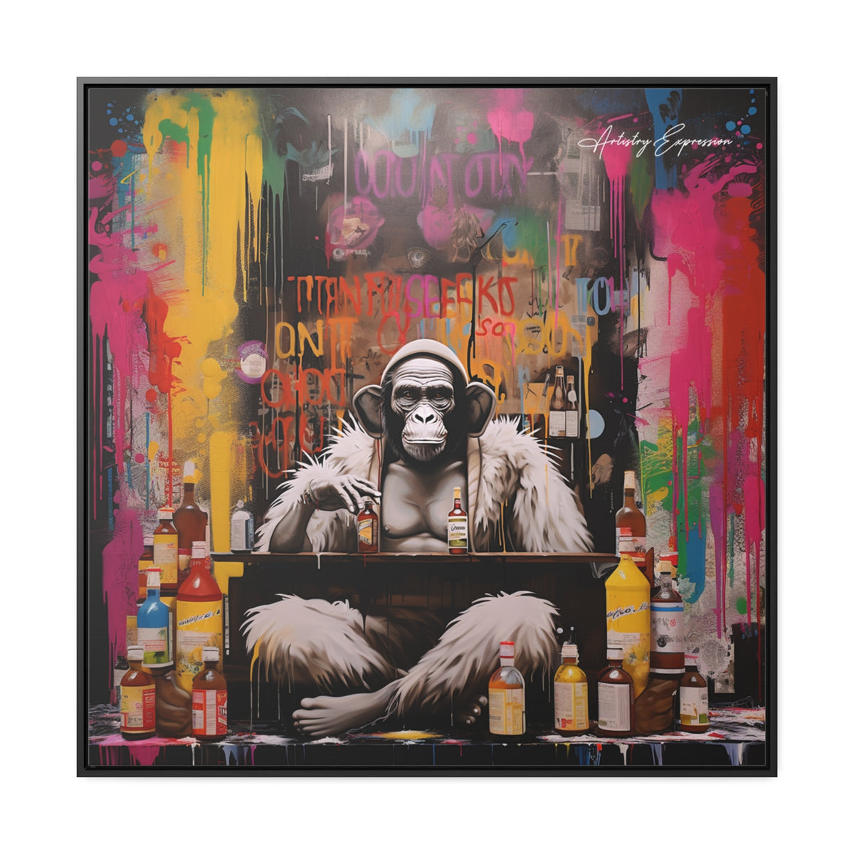 Wild Night Out: Gorilla Hangout in Color