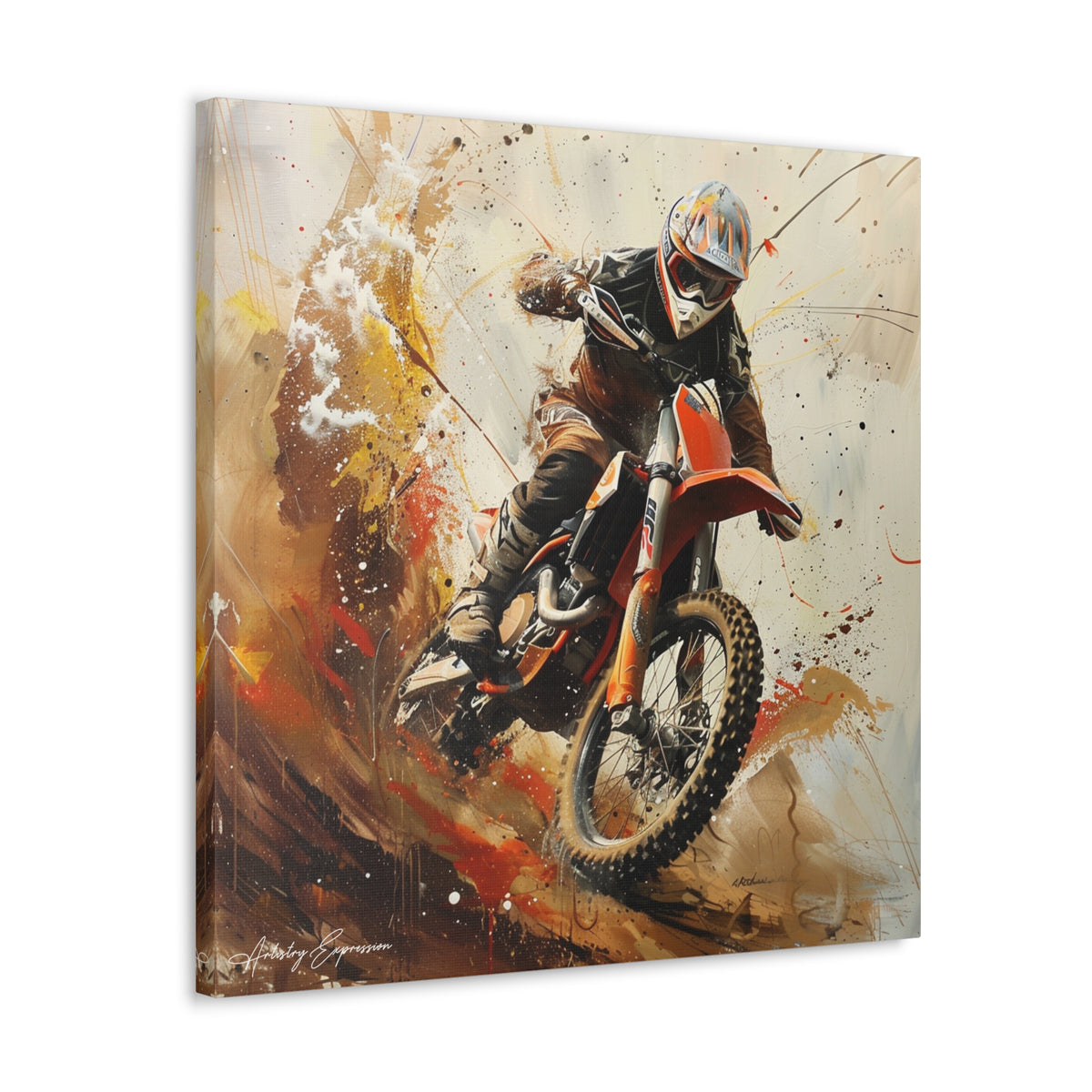 Thrills in Motion: Motocross Joy