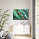 Emerald Shores : abstractions fluidiques