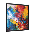 Emotional Echoes: Abstract Canvas Masterpiece