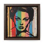 Color Splash: Vibrant Pop Art Lady Portrait