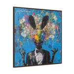 Whimsical Urban Portrait: A Splash of Color