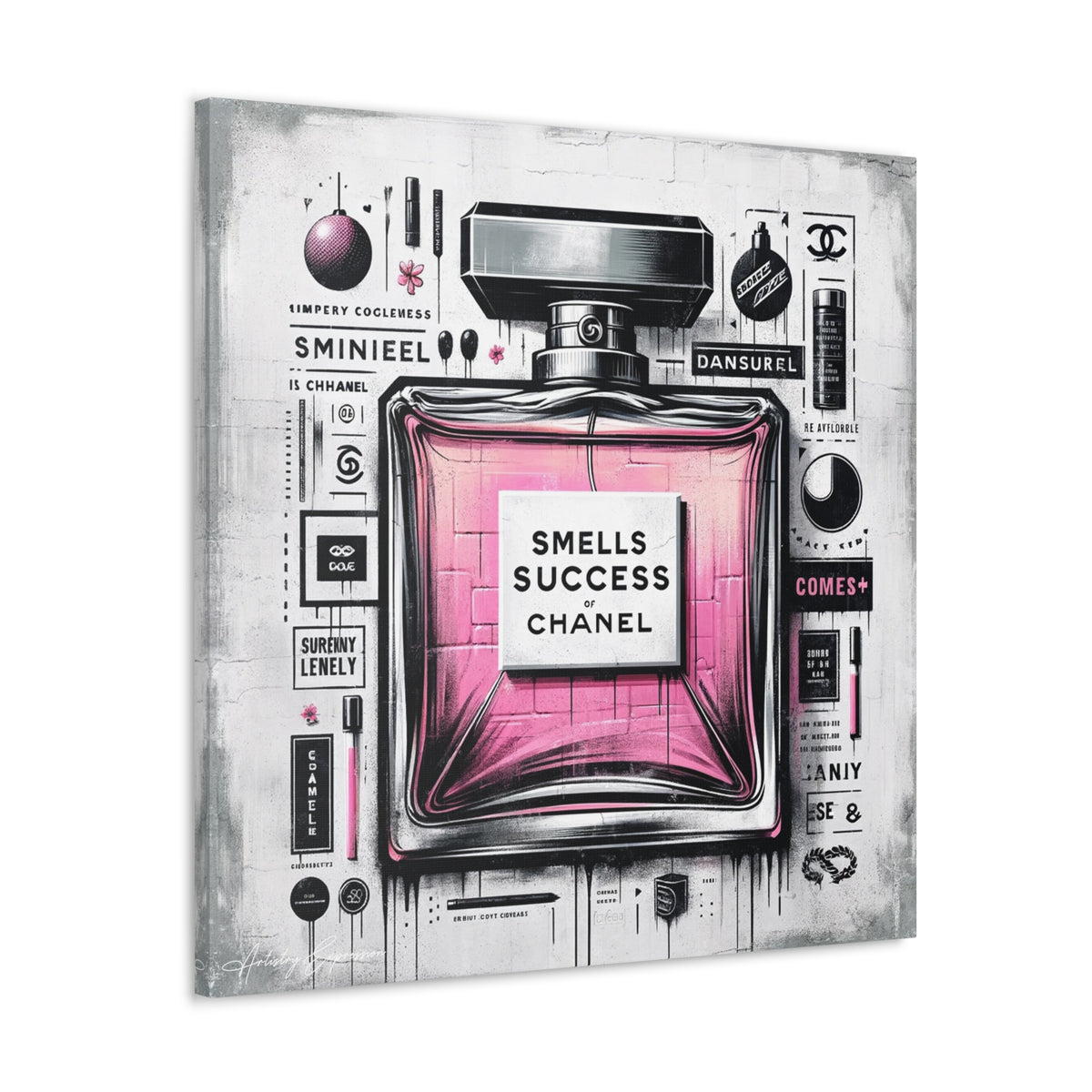 Scent of Triumph : interprétation graffiti moderne du parfum