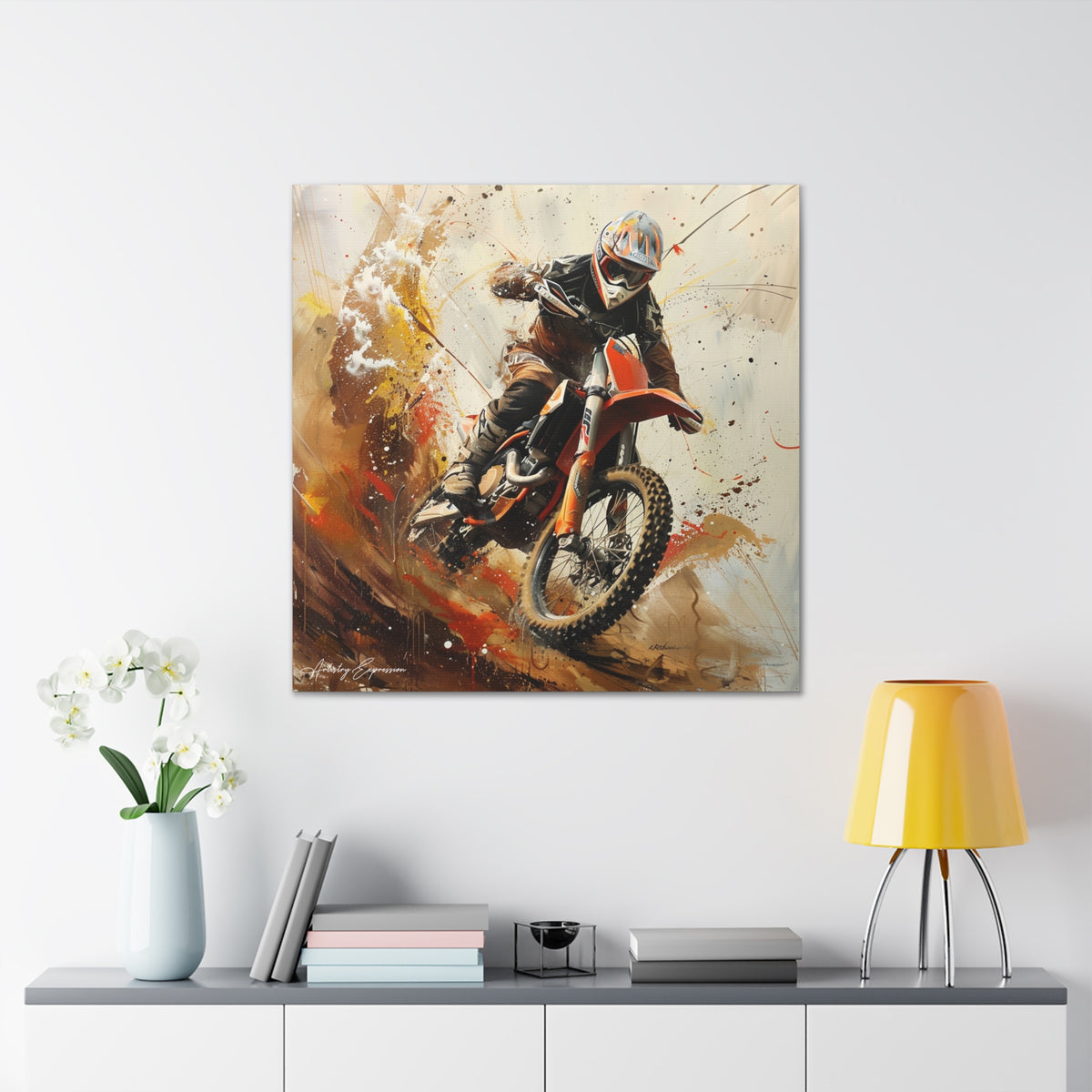 Thrills in Motion: Motocross Joy