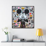 Mickey's Message: Street Art with a Pop Twist