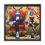 Glamour and Grit: Graffiti Fusion of Playfulness and Opulence