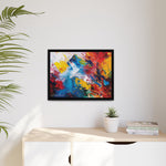 Emotional Echoes: Abstract Canvas Masterpiece