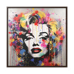 Graffiti Goddess: Marilyn Monroe's Vibrant Visage
