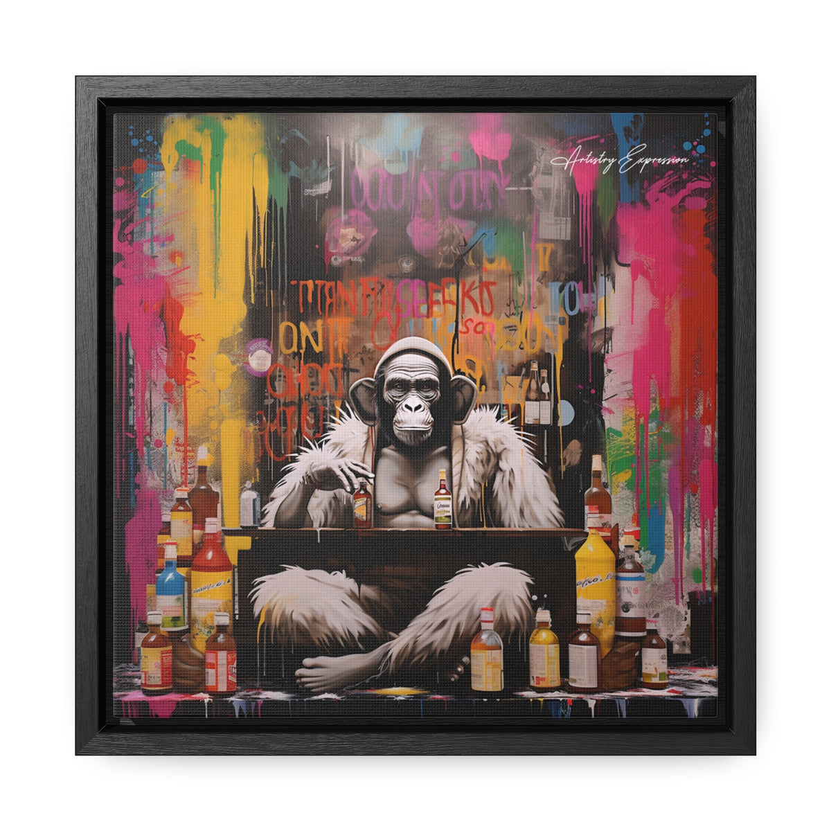 Wild Night Out: Gorilla Hangout in Color