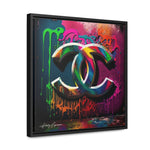 Street Art Broadcast: Channel Logo on Graffiti Wall