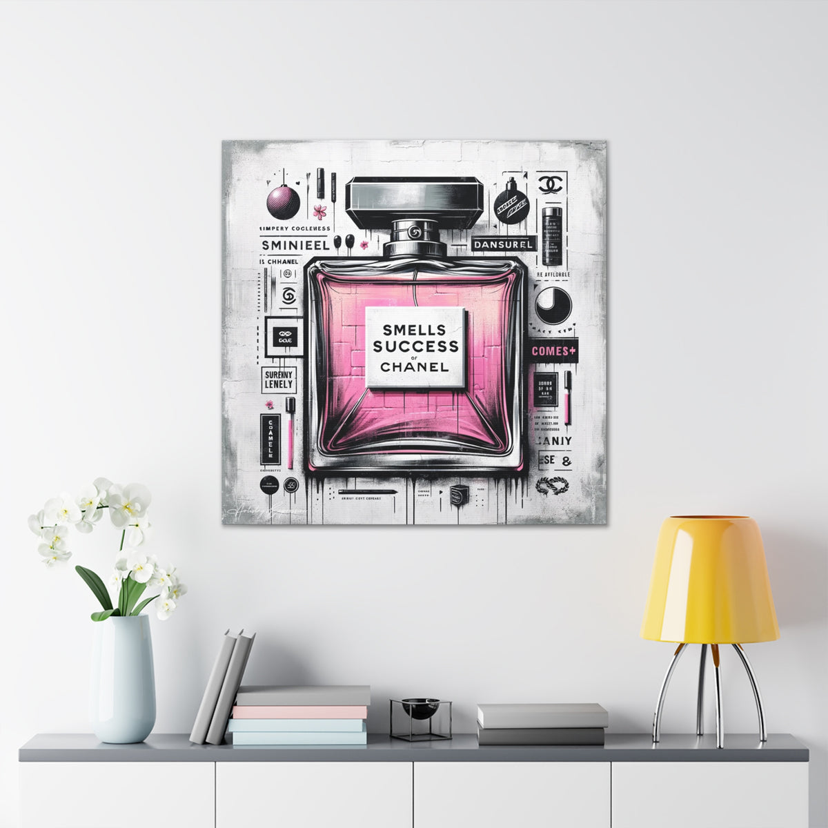 Scent of Triumph : interprétation graffiti moderne du parfum