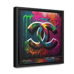 Street Art Broadcast: Channel Logo on Graffiti Wall