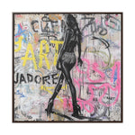Sultry Streets: Graffiti Femme Fatale