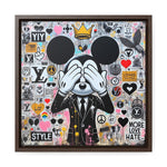Mickey's Message: Street Art with a Pop Twist