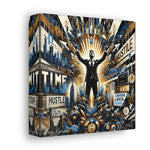 The Hustler's Anthem: Graffiti Tribute to Hard Work and Success