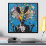 Whimsical Urban Portrait: A Splash of Color