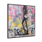 Sultry Streets: Embracing Graffiti Glamour