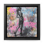 Urban Elegance: Sensuous Graffiti Symphony