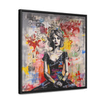 Urban Elegance: Vibrant Graffiti