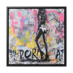 Sultry Streets: Embracing Graffiti Glamour