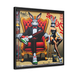 Glamour and Grit: Graffiti Fusion of Playfulness and Opulence