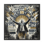 Success Symphony: Graffiti Ode to Financial Triumph