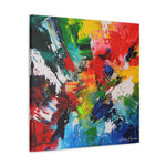 Expression dynamique : palette abstraite