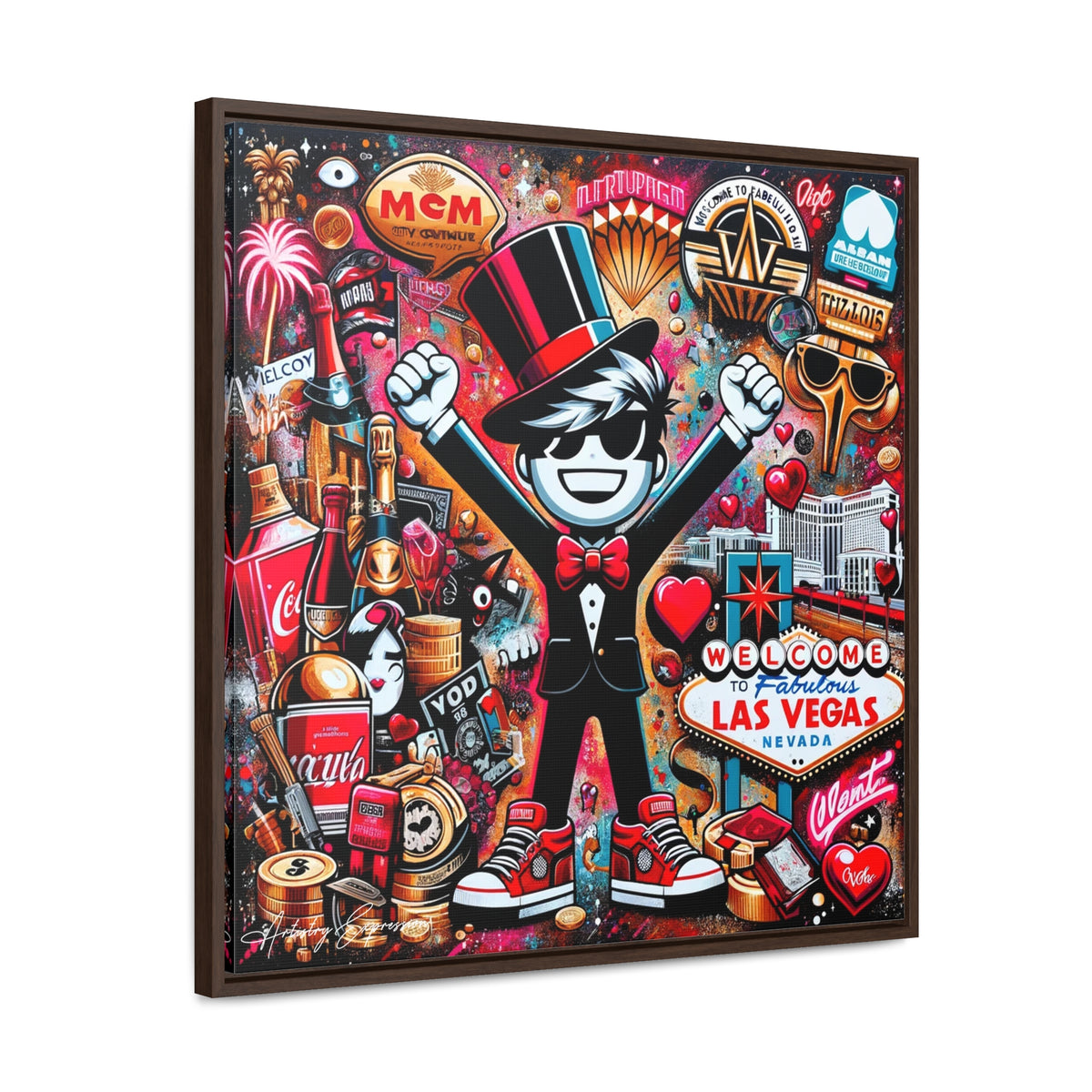 Urban Adventure: Graffiti Journey Through Las Vegas