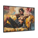 Chic Comfort: A Lady's Exquisite Rest