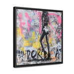 Sultry Streets: Embracing Graffiti Glamour