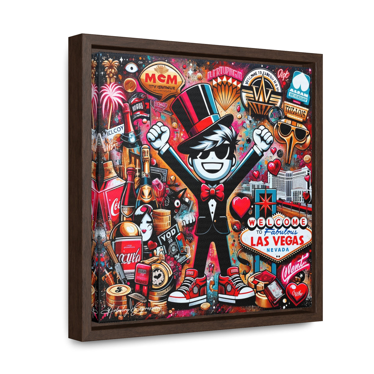 Urban Adventure: Graffiti Journey Through Las Vegas