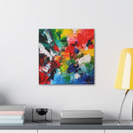 Expression dynamique : palette abstraite