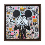 Mickey's Message: Street Art with a Pop Twist