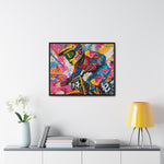 Urban Thrill: Graffiti Motorcycle Journey