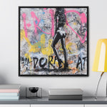 Sultry Streets: Embracing Graffiti Glamour