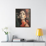 Radiant Charm: Portrait of an Artistic Glamour Lady