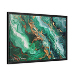 Emerald Shores : abstractions fluidiques