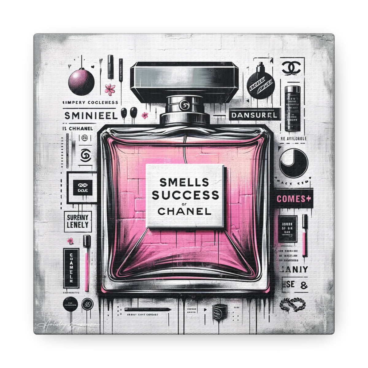 Scent of Triumph : interprétation graffiti moderne du parfum