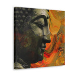 Fusion tranquille : Portrait de Bouddha moderne