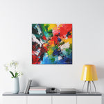 Expression dynamique : palette abstraite