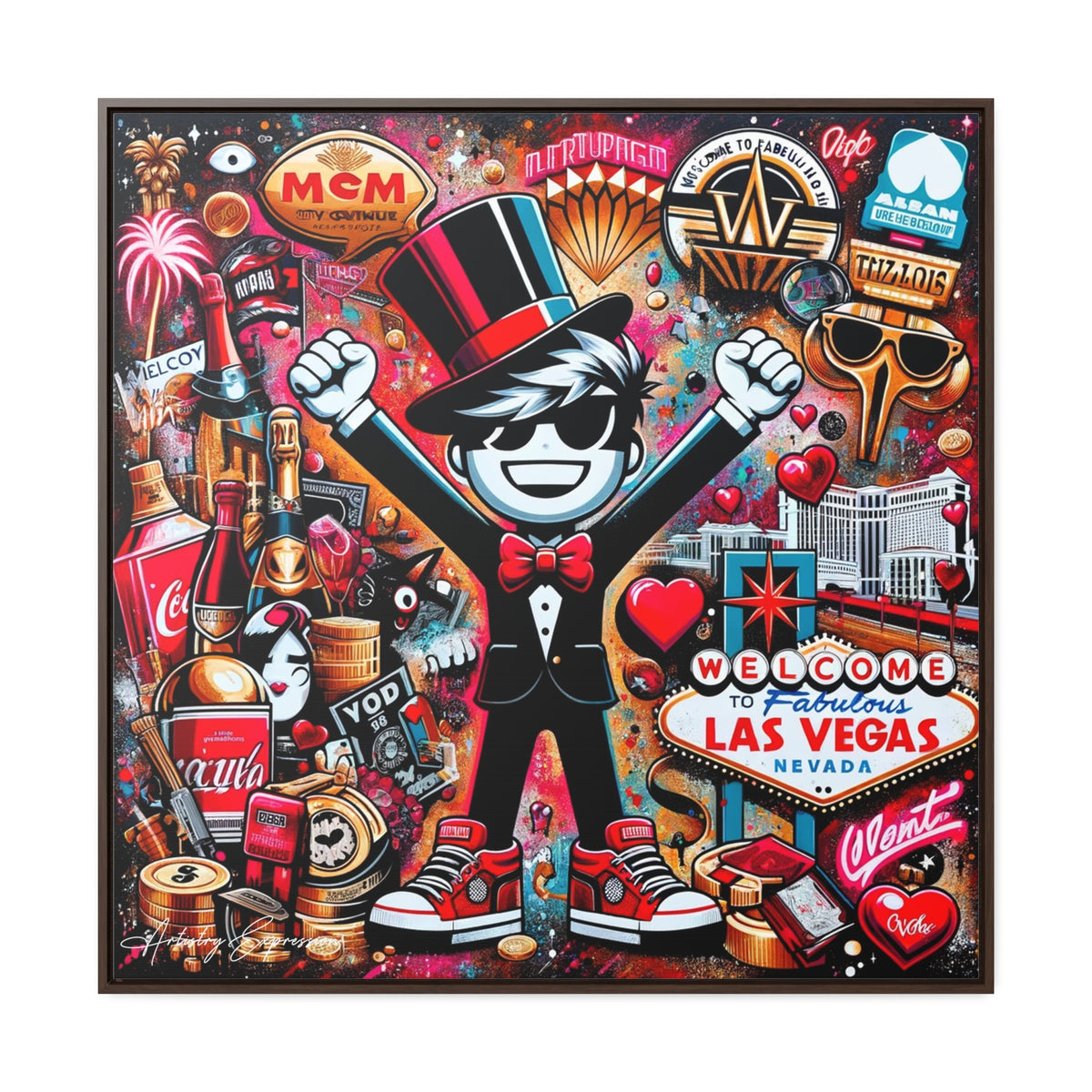 Urban Adventure: Graffiti Journey Through Las Vegas