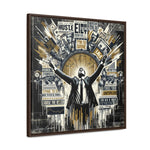 Success Symphony: Graffiti Ode to Financial Triumph