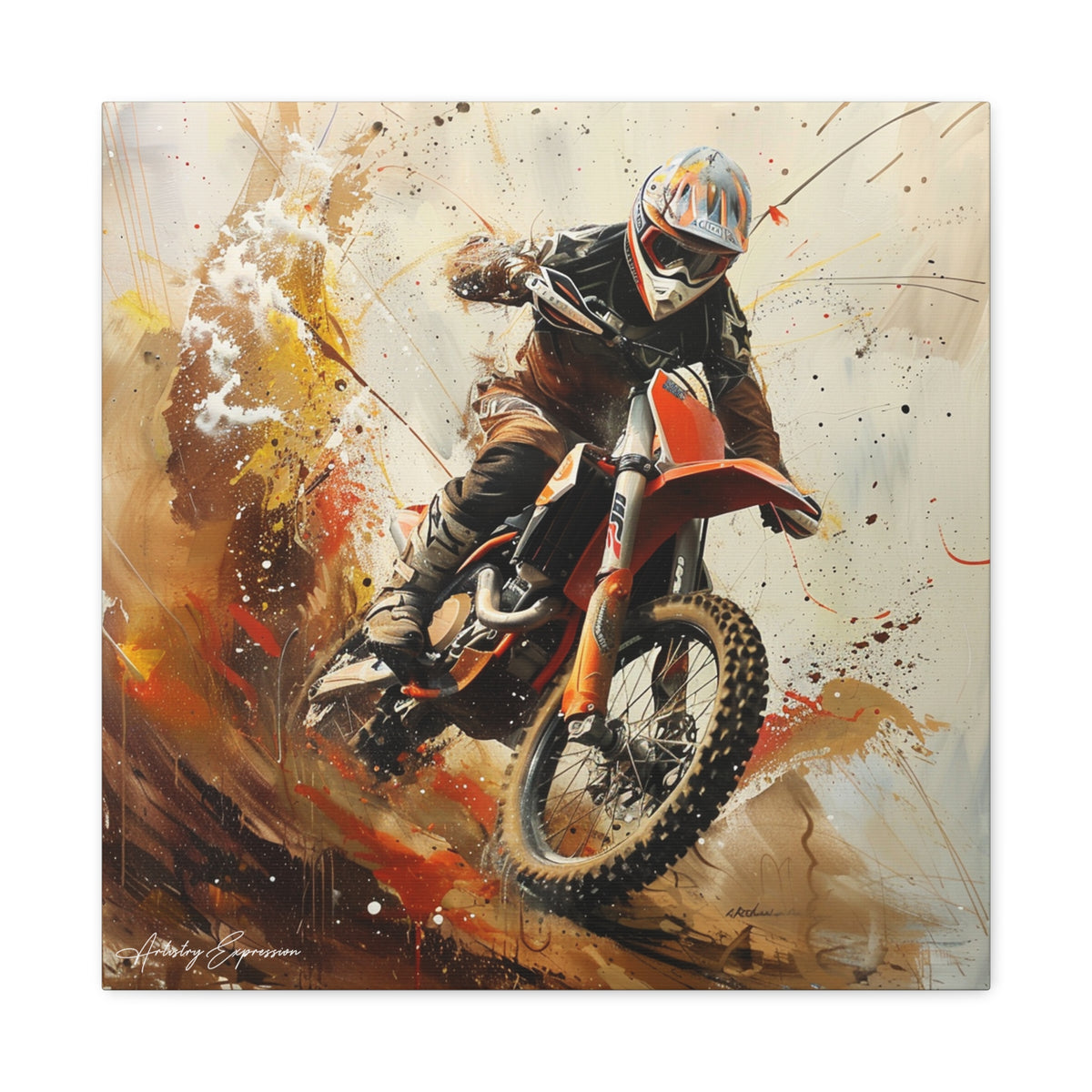 Thrills in Motion: Motocross Joy