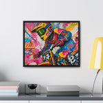 Urban Thrill: Graffiti Motorcycle Journey