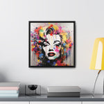 Graffiti Goddess: Marilyn Monroe's Vibrant Visage