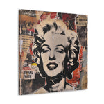 Collage emblématique : Marilyn Monroe dans la culture pop